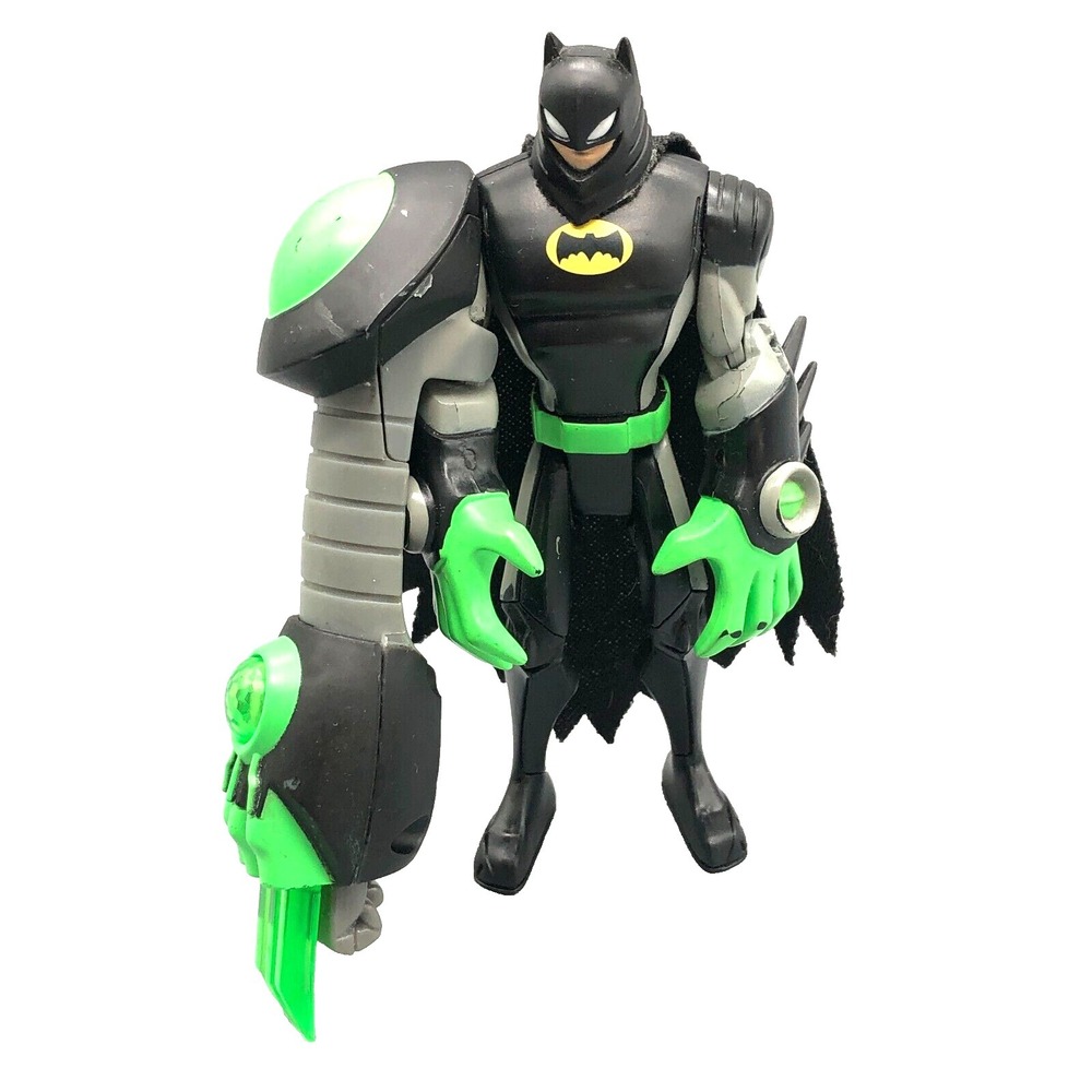 Vintage Batman Vs Superman Action Figure Kryptonite Claw Shadow Tek RARE